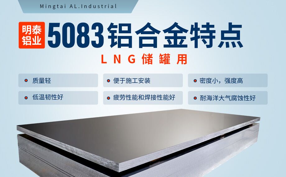 低溫儲(chǔ)罐用5083鋁合金_儲(chǔ)罐頂蓋_LNG儲(chǔ)罐吊頂用5083-O鋁板廠家-明泰鋁業(yè)-擁有16萬方以上的業(yè)績(jī)項(xiàng)目經(jīng)驗(yàn)